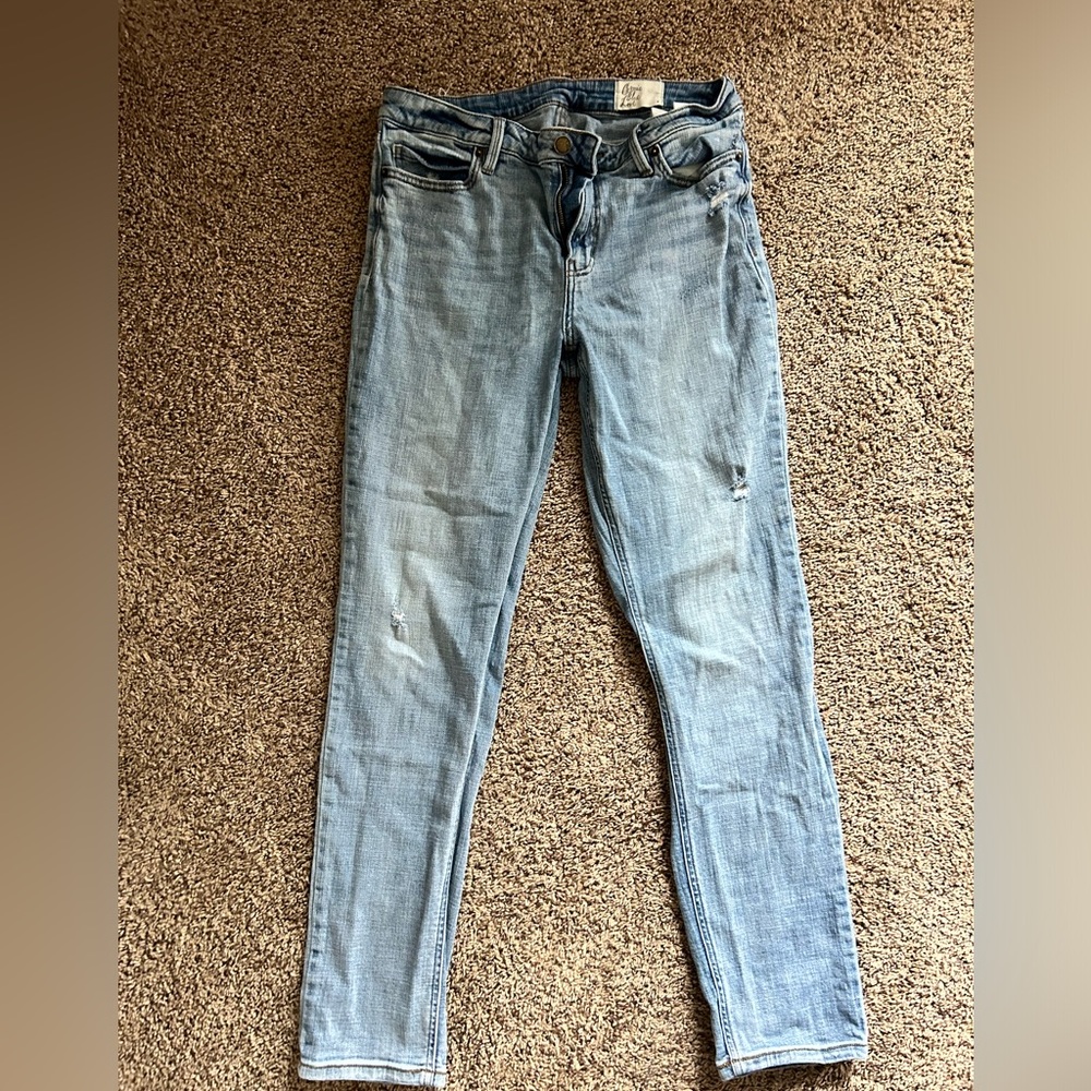 Cosmic Blue Love Boyfriend Jeans